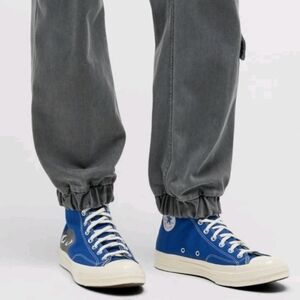 Comme des Garcons x Converse Men's Chuck Taylor High-Top Canvas Sneakers 10